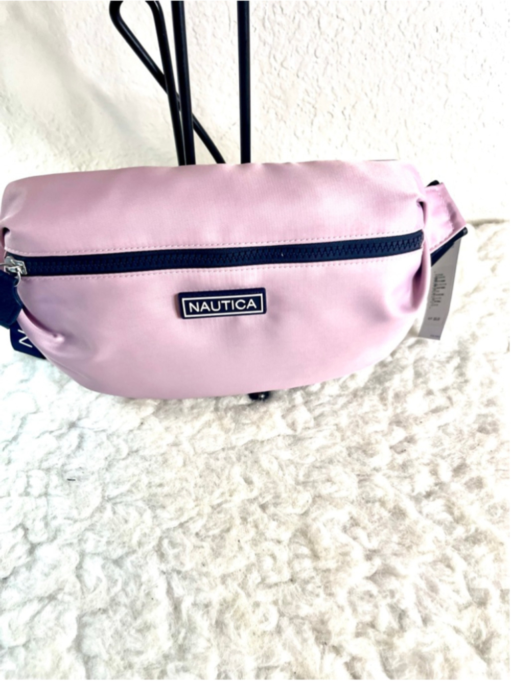 NWT Nautica Belt Bag Fanny Pack Crossbody Women Adjustable Strap in LiLac Rose